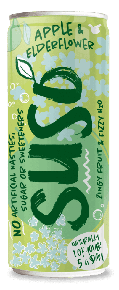 Apple & Elderflower Can of Suso Drink