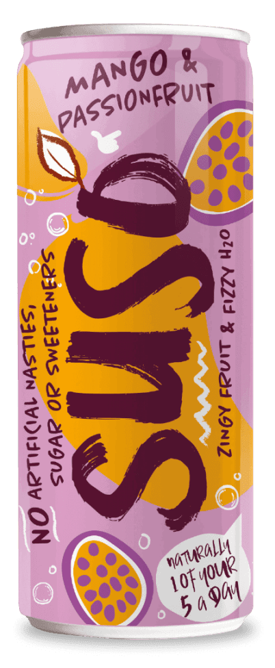 Mango & Passionfruit Can of Suso Drink
