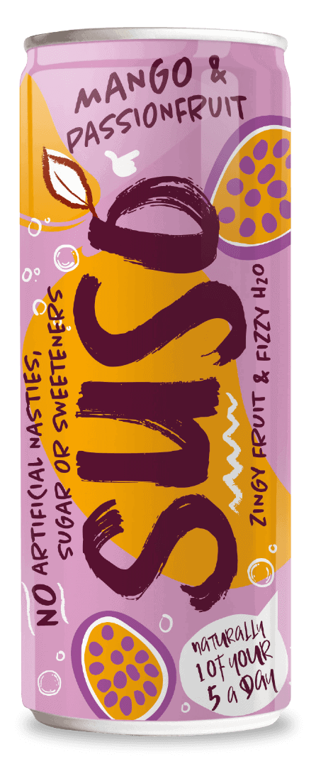 Mango & Passionfruit Can of Suso Drink
