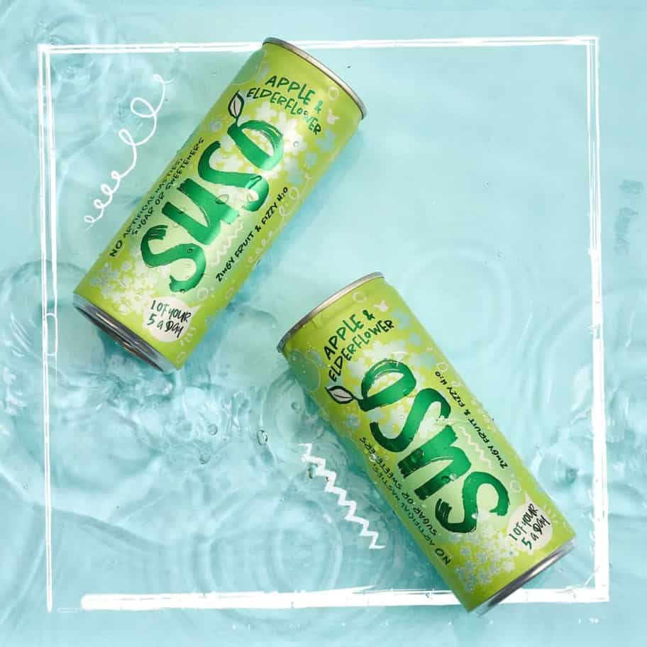 Apple & Elderflower - 2 cans in water