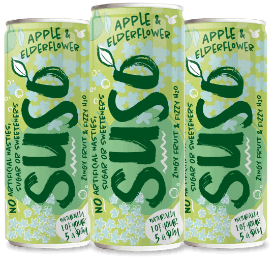 3 cans of Apple & Elderflower