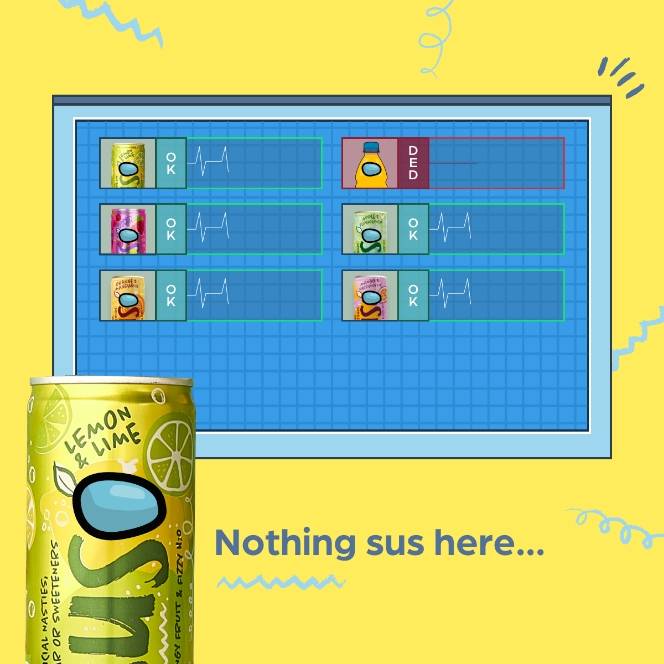Nothing sus here